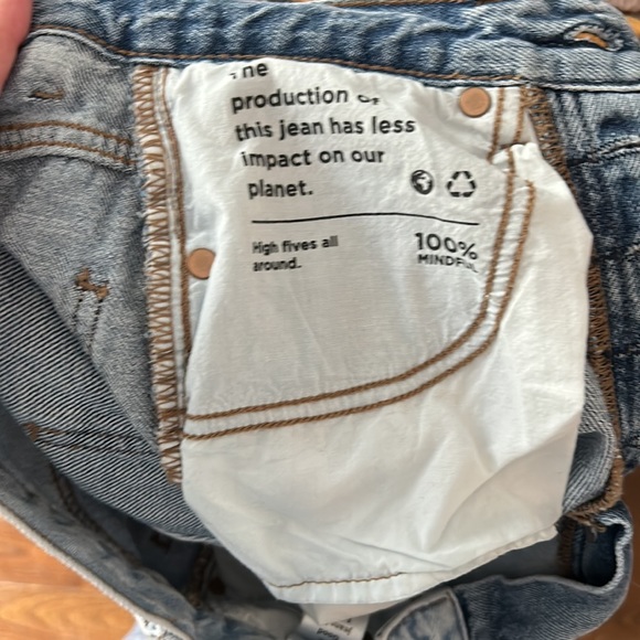PACSUN two-tone dad jeans. Size 22 - Picture 8 of 9